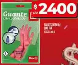 Supermercados DIA Dia guante clásico oferta