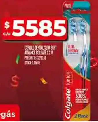 Supermercados DIA Colgate cepillo dental slim soft advance oferta