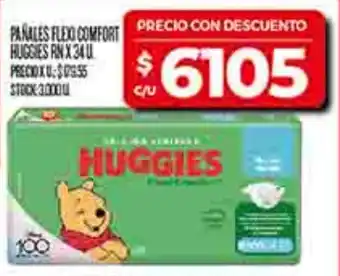 Supermercados DIA Huggies pañales flex comfort oferta