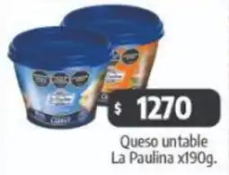 Autoservicio Capo La paulina queso untable oferta