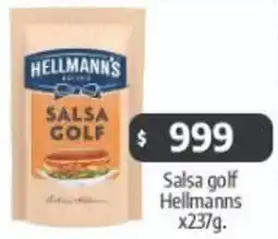 Autoservicio Capo Hellmanns salsa golf oferta