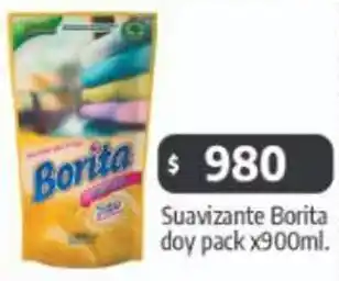 Autoservicio Capo Borita suavizante doy pack oferta