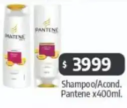 Autoservicio Capo Pantene shampoo/acond. oferta