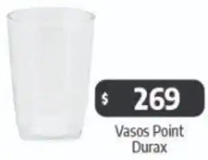 Autoservicio Capo Durax vasos point oferta