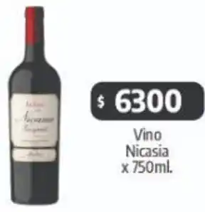 Autoservicio Capo Nicasia vino oferta