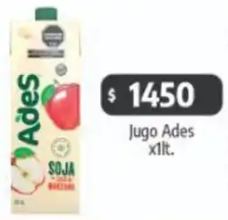 Autoservicio Capo Ades jugo oferta