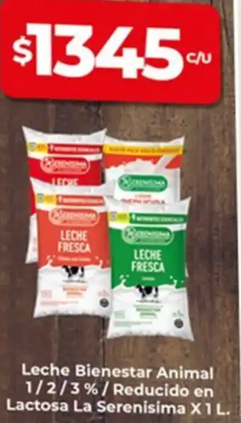 Supermercados DIA La serenisima leche bienestar animal oferta