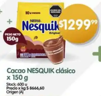 Supermercados Buenos Días Nesquik cacao clásico oferta