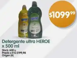 Supermercados Buenos Días Heroe detergente ultra oferta