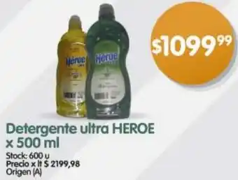 Supermercados Buenos Días Heroe detergente ultra oferta