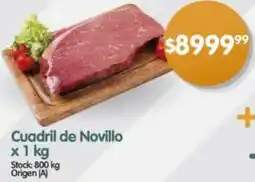 Supermercados Buenos Días Cuadril de novillo oferta