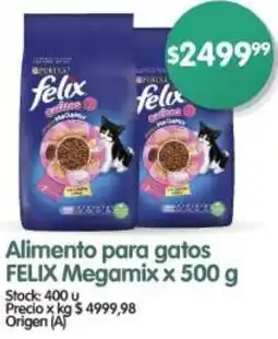 Supermercados Buenos Días Felix megamix alimento para gatos oferta