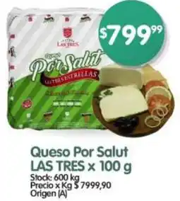 Supermercados Buenos Días Las tres queso por salut oferta