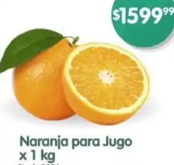 Supermercados Buenos Días Naranja para jugo oferta