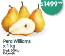 Supermercados Buenos Días Pera williams oferta