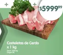 Supermercados Buenos Días Costeletas de cerdo oferta