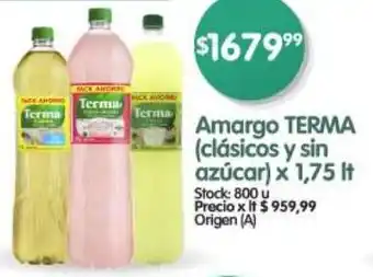 Supermercados Buenos Días Terma amargo oferta