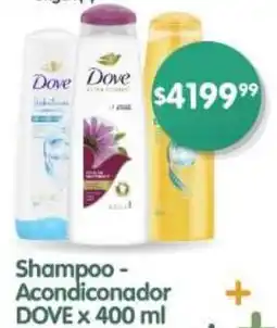 Supermercados Buenos Días Dove shampoo - acondiconador oferta