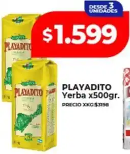 Supermayorista Vital Playadito yerba oferta