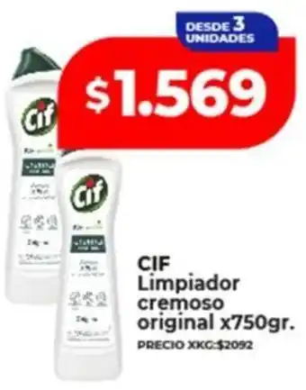 Supermayorista Vital Cif limpiador cremoso original oferta