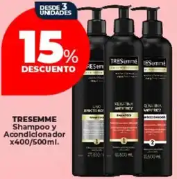 Supermayorista Vital Tresemme shampoo y acondicionador oferta