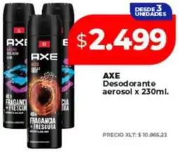 Supermayorista Vital Axe desodorante aerosol oferta