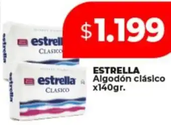 Supermayorista Vital Estrella algodón clásico oferta