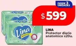 Supermayorista Vital LINA Protector diario anatomico oferta