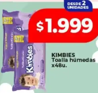 Supermayorista Vital Kimbies toalla húmedas oferta