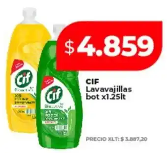 Supermayorista Vital Cif lavavajillas bot oferta