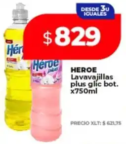 Supermayorista Vital Heroe lavavajillas plus glic bot. oferta