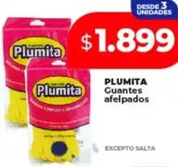Supermayorista Vital Plumita guantes afelpados oferta