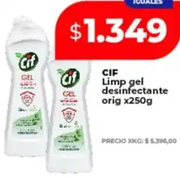 Supermayorista Vital Cif limp gel desinfectante orig oferta