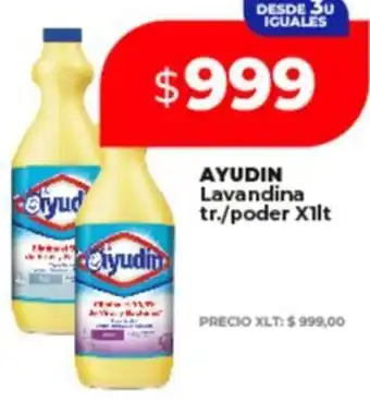 Supermayorista Vital Ayudin lavandina tr./poder oferta