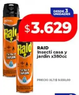 Supermayorista Vital Raid insecti casa y jardin oferta