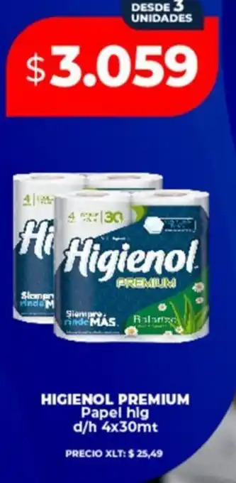 Supermayorista Vital Higienol premium papel hig d/h oferta