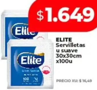 Supermayorista Vital Elite servilletas u suave oferta