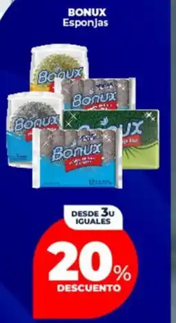 Supermayorista Vital Bonux esponjas oferta