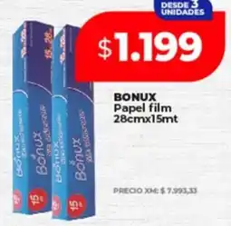 Supermayorista Vital Bonux papel film oferta