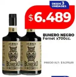 Supermayorista Vital Buhero negro fernet oferta