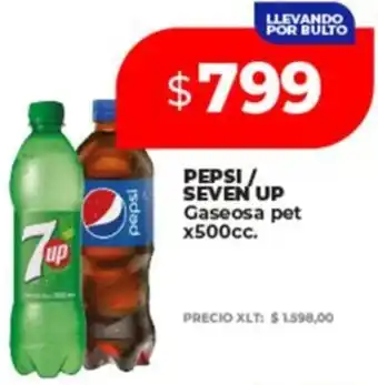 Supermayorista Vital Pepsi/ seven up gaseosa pet oferta