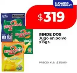 Supermayorista Vital Rinde dos jugo en polvo oferta