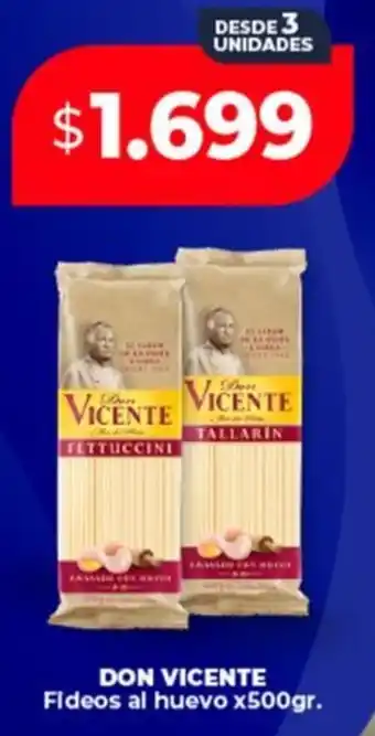 Supermayorista Vital Don vicente fideos al huevo oferta