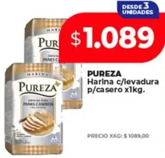 Supermayorista Vital Pureza harina c/levadura p/casero oferta