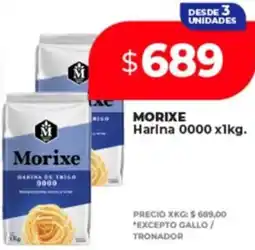 Supermayorista Vital Morixe harīna 0000 oferta