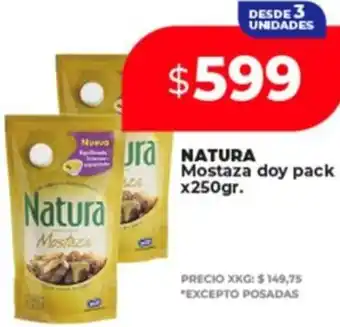 Supermayorista Vital Natura mostaza doy pack oferta