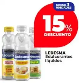 Supermayorista Vital Ledesma edulcorantes líquidos oferta