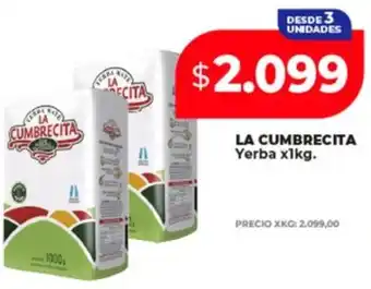 Supermayorista Vital La cumbrecita yerba oferta