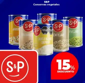 Supermayorista Vital S&P Conservas vegetales oferta