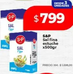 Supermayorista Vital S&P Sal fina estuche oferta